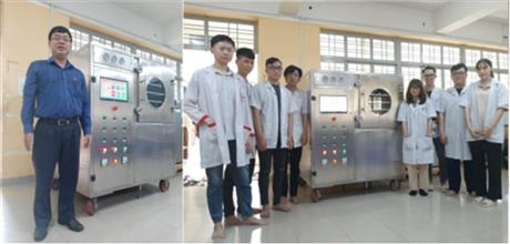 Một nghiên cứu đột phá: Chế tạo thành công hệ thống sấy thăng hoa chi phí năng lượng thấp